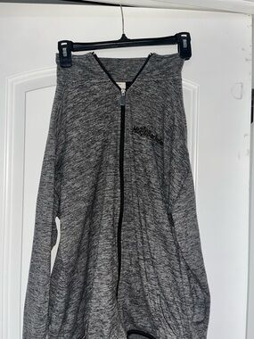 Artisan Heather Gray Zip-Front Skirt